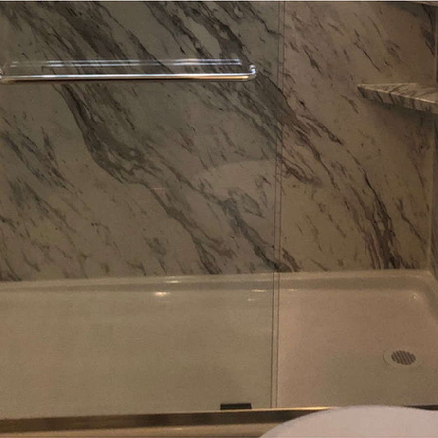 Walk-in shower after conversion, job 03